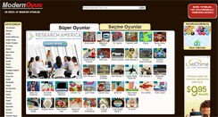 Desktop Screenshot of modernoyun.com